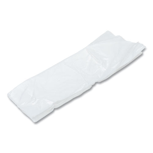 Poly Apron, 28 X 46, One Size Fits All, White, 100/pack, 10 Packs/carton
