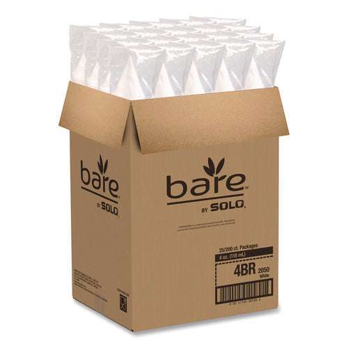 Cone Water Cups, 4 Oz, Paper, White, 200/bag, 25 Bags/carton