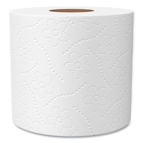 100% Recycled Bathroom Tissue, Individually Wrapped Rolls, Septic Safe, 2-ply, White, 500 Sheets/roll, 60 Rolls/carton