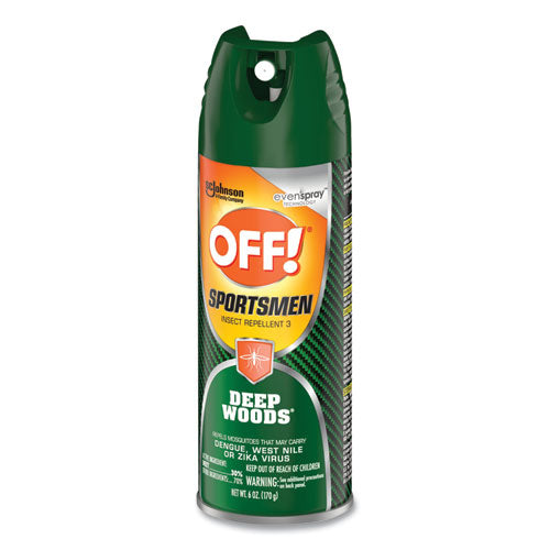 Deep Woods Sportsmen Insect Repellent, 6 Oz Aerosol Spray, 12/carton
