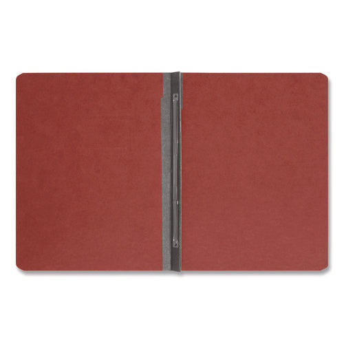 Prong Fastener Pressboard Report Cover, Two-piece Prong Fastener, 3" Capacity, 8.5 X 11, Red/red
