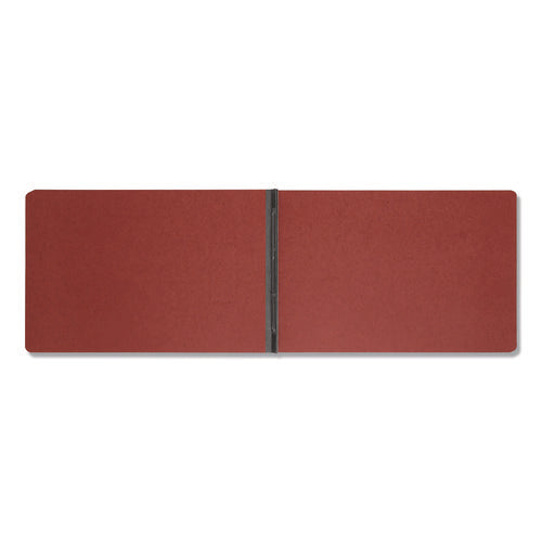 Prong Fastener Premium Pressboard Report Cover, Two-piece Prong Fastener, 3" Capacity, 11 X 17, Red/red