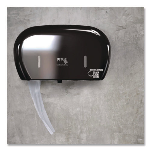 Hytech Seas Mini Jrt Twin Dispenser, 5.5 X, 15.7 X 9.8, Black