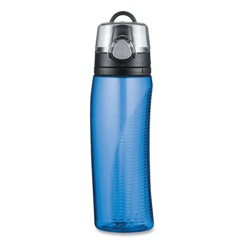 Intak By Thermos Hydration Bottle With Meter, 24 Oz, Plastic, Blue