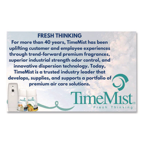 Premium Metered Air Freshener Refill, Citrus, 7.1 Oz Aerosol Spray