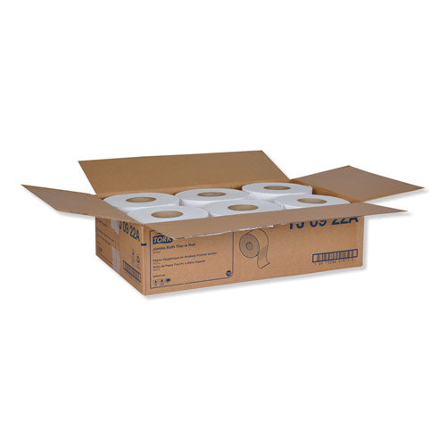 Universal Jumbo Bath Tissue, Septic Safe, 2-ply, 3.48" X 1,000 Ft, White, 12 Rolls/carton