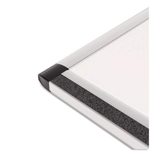 Pinit Magnetic Dry Erase Board, 24" X 18" (actual Size: 23" X 17"), White Surface, Satin Aluminum Frame