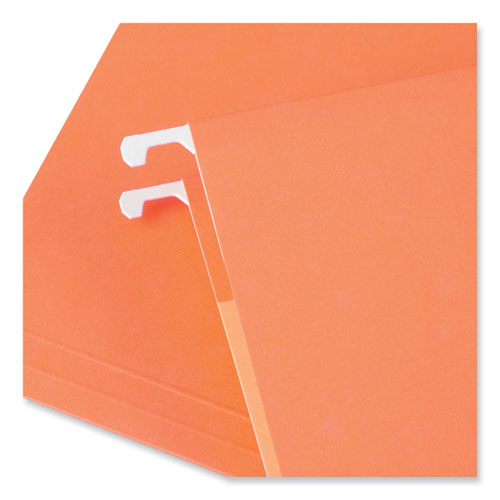 Deluxe Bright Color Hanging File Folders, Letter Size, 1/5-cut Tabs, Assorted Colors, 25/box
