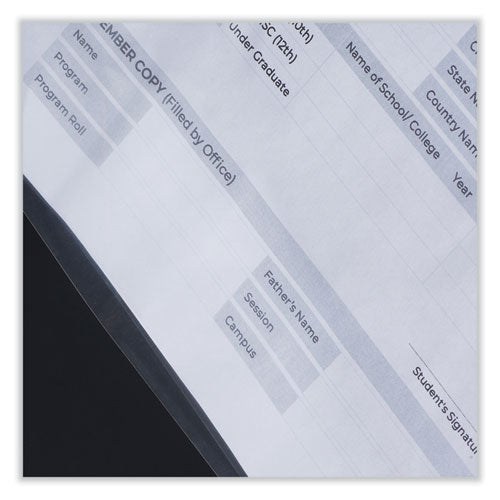 Deluxe Heavyweight Sheet Protector, Side: 3-hole Punched, Side Load 8.5 X 11 Insert, Clear Front, 25/pack