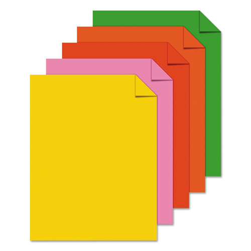 Color Cardstock -"vintage" Assortment, 65 Lb Cover Weight, 8.5 X 11, Assorted, 250/pack