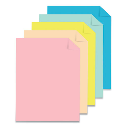 Color Paper, 24 Lb Bond Weight, 8.5 X 11, Assorted Colors, 500/ream