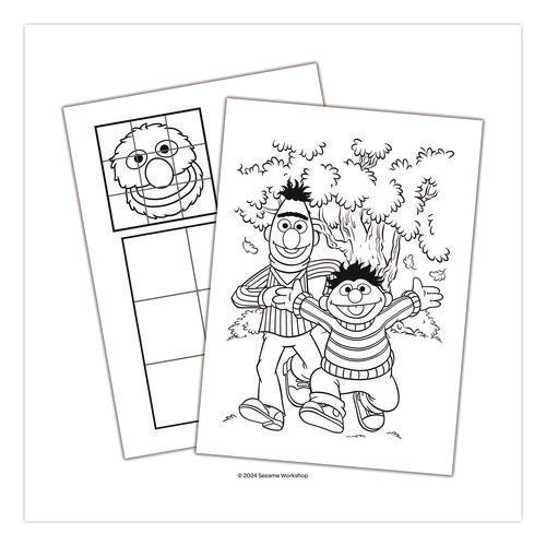 Sesame Street Favorite Friends Jumbo Coloring And Activity Book, Ages 3 And Up, 10.75 X 7.75 Sheets, 64 Pages