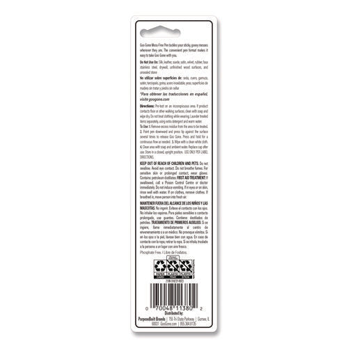 Mess-free Pen Cleaner, Citrus Scent, 0.34 Pen Applicator, 12/carton