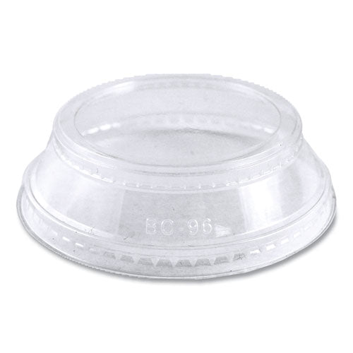 Pla Clear Cold Cup Lids, Dome Lid, Fits 9 Oz To 24 Oz Parfait Cups, Plastic, Clear, 1,000/carton
