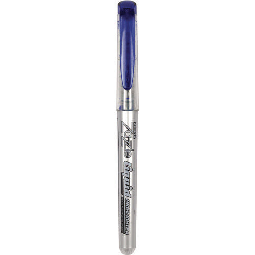 Zazzle Liquid Ink Highlighter, Assorted Ink Colors, Chisel Tip, Assorted Barrel Colors, 10/set