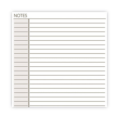 Lined Notes Pages For Planners/organizers, 8.5 X 5.5, White Sheets, Undated, 30 Sheets