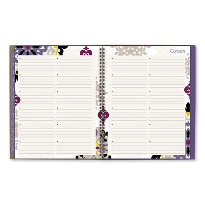 Vienna Weekly/monthly Appointment Book, Geometric Artwork, 11 X 8.5, Purple/tan Cover, 12-month (jan To Dec): 2026