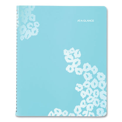 Wild Washes Weekly/monthly Planner, Flora And Fauna Artwork, 11 X 8.5, Blue Cover, 13-month: Jan 2026 To Jan 2027