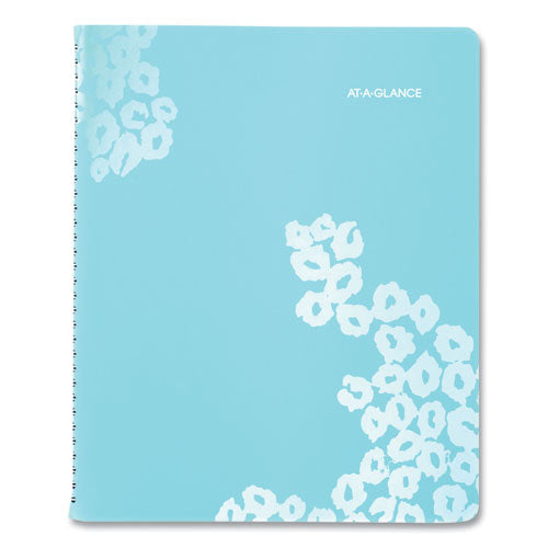 Wild Washes Weekly/monthly Planner, Flora And Fauna Artwork, 11 X 8.5, Blue Cover, 13-month: Jan 2026 To Jan 2027