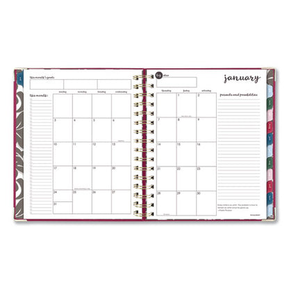 Harmony Daily Hardcover Planner, 8.75 X 7, Berry Cover, 12-month (jan To Dec): 2026