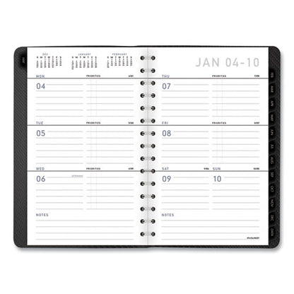 Contemporary Weekly/monthly Planner, Open-block Format, 8.5 X 5.5, Graphite Cover, 12-month (jan To Dec): 2026