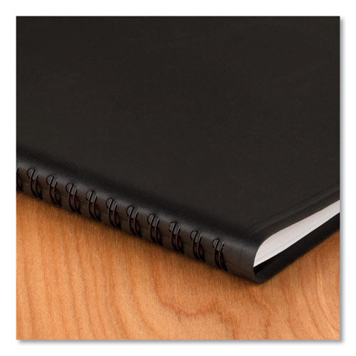 Monthly Planner In Business Week Format, 10 X 8, Black Cover, 12-month (jan To Dec): 2026