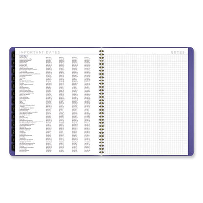 Contemporary Monthly Planner, 11.38 X 9.63, Purple Cover, 12-month (jan To Dec): 2026