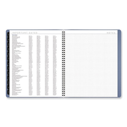 Contemporary Monthly Planner, 11.38 X 9.63, Blue Cover, 12-month (jan To Dec): 2026