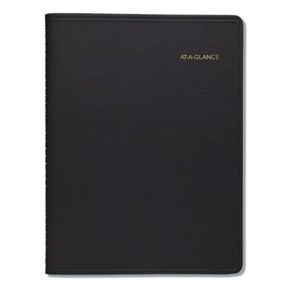 Monthly Planner, 11 X 9, Black Cover, 15-month: Jan 2026 To Mar 2027