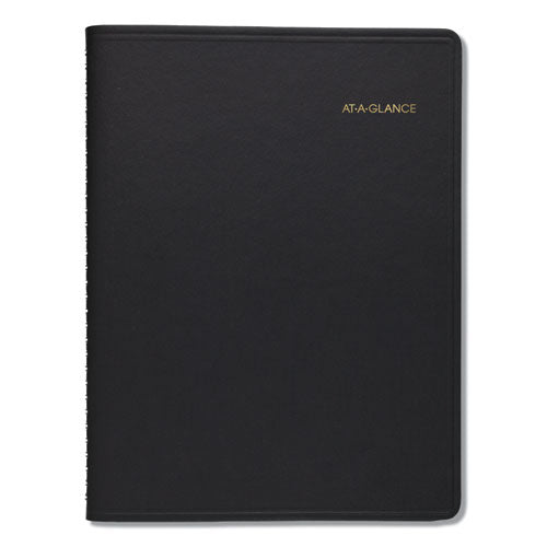 Monthly Planner, 11 X 9, Black Cover, 15-month: Jan 2026 To Mar 2027