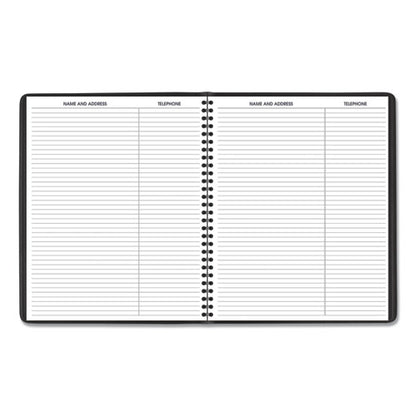 Monthly Planner, 11 X 9, Black Cover, 15-month: Jan 2026 To Mar 2027