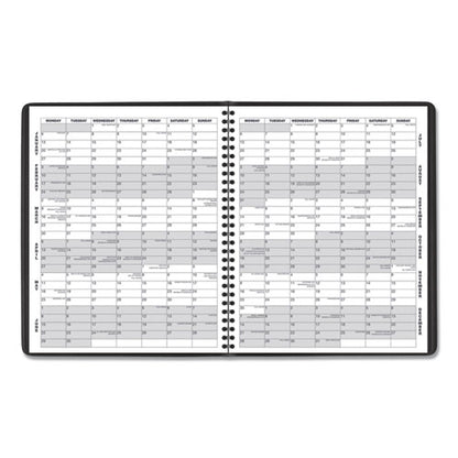 Monthly Planner, 11 X 9, Navy Cover, 15-month: Jan 2026 To Mar 2027