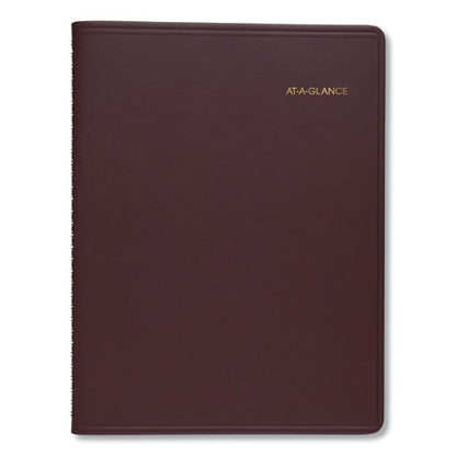 Monthly Planner, 11 X 9, Winestone Cover, 15-month: Jan 2026 To Mar 2027