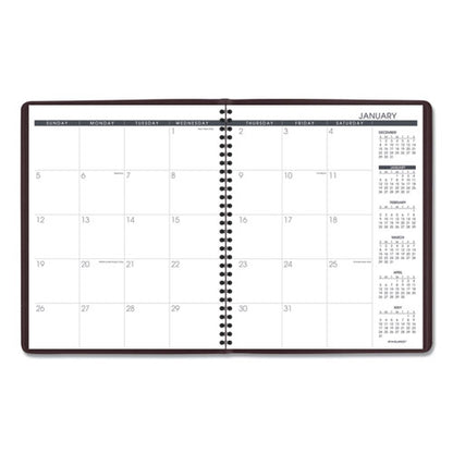 Monthly Planner, 11 X 9, Winestone Cover, 15-month: Jan 2026 To Mar 2027