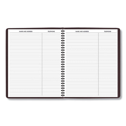 Monthly Planner, 11 X 9, Winestone Cover, 15-month: Jan 2026 To Mar 2027