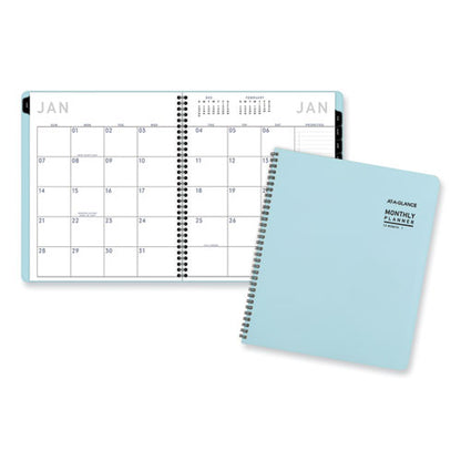 Contemporary Lite Monthly Planner, 11 X 9.5, Light Blue Cover, 12-month (jan To Dec): 2026