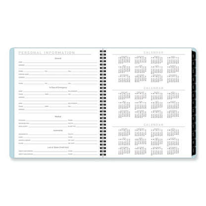 Contemporary Lite Monthly Planner, 11 X 9.5, Light Blue Cover, 12-month (jan To Dec): 2026