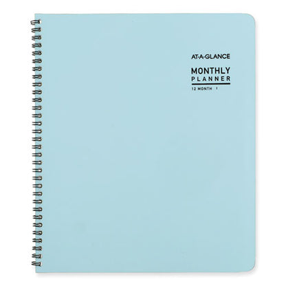 Contemporary Lite Monthly Planner, 11 X 9.5, Light Blue Cover, 12-month (jan To Dec): 2026