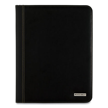 Executive Monthly Padfolio, 11 X 9, Black Cover, 13-month: Jan 2026 To Jan 2027
