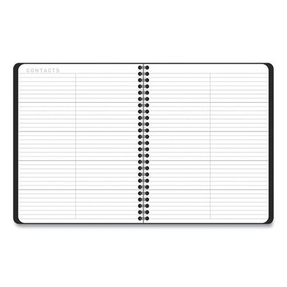 Contemporary Lite Weekly/monthly Planner, 8.75 X 7, Black Simulated Leather Cover, 12-month (jan To Dec): 2026