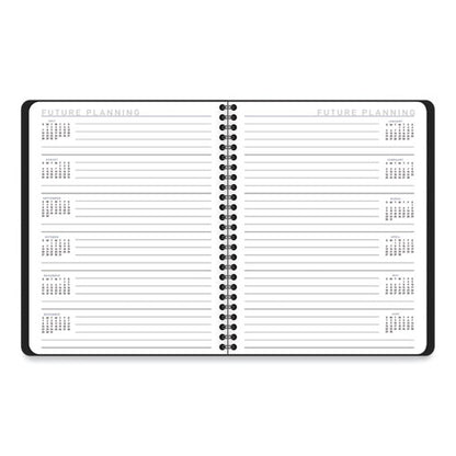 Contempo Lite Academic Year Weekly/monthly Planner, 8.75 X 7.87, Black Cover, 12-month (july To June): 2025 To 2026