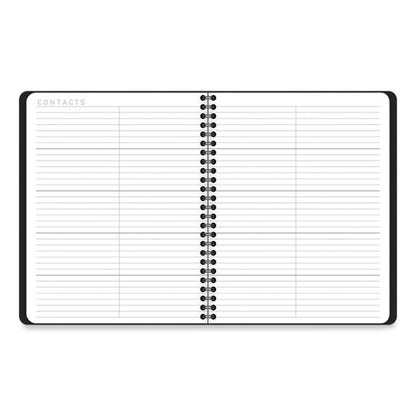 Contempo Lite Academic Year Weekly/monthly Planner, 8.75 X 7.87, Black Cover, 12-month (july To June): 2025 To 2026