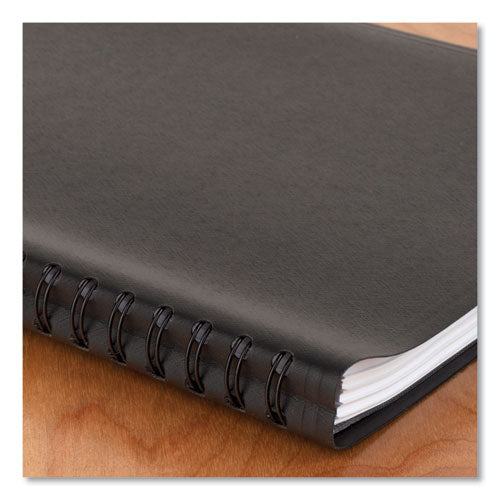 Four-person Group Daily Appointment Book, 11 X 8, Black Cover, 12-month (jan To Dec): 2026