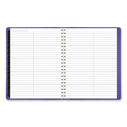 Contemporary Weekly/monthly Planner, 11.38 X 9, Purple Cover, 12-month (jan To Dec): 2026