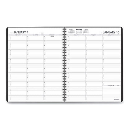 Weekly Appointment Book, 11 X 8.25, Black Cover, 13-month: Jan 2026 To Jan 2027