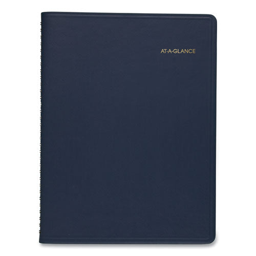 Weekly Appointment Book, 11 X 8.25, Navy Cover, 13-month: Jan 2026 To Jan 2027