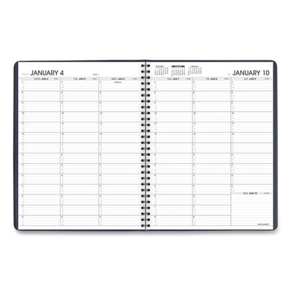 Weekly Appointment Book, 11 X 8.25, Navy Cover, 13-month: Jan 2026 To Jan 2027