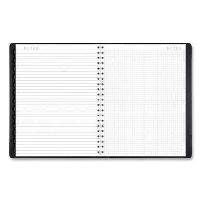 Contemporary Weekly/monthly Planner, Vertical-column Format, 11 X 8.25, Black Cover, 12-month (jan To Dec): 2026