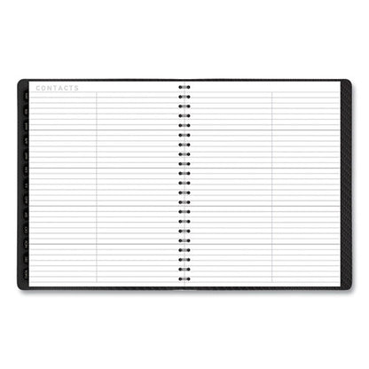 Contemporary Weekly/monthly Planner, Vertical-column Format, 11 X 8.25, Graphite Cover, 12-month (jan To Dec): 2026