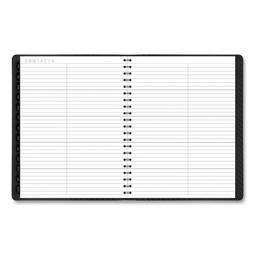 Contemporary Weekly/monthly Planner, Vertical-column Format, 11 X 8.25, Graphite Cover, 12-month (jan To Dec): 2026